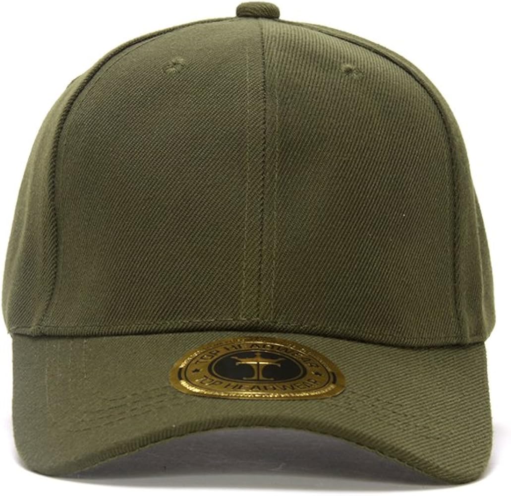 TopHeadwear Structured Hook & Loop Adjustable Hat