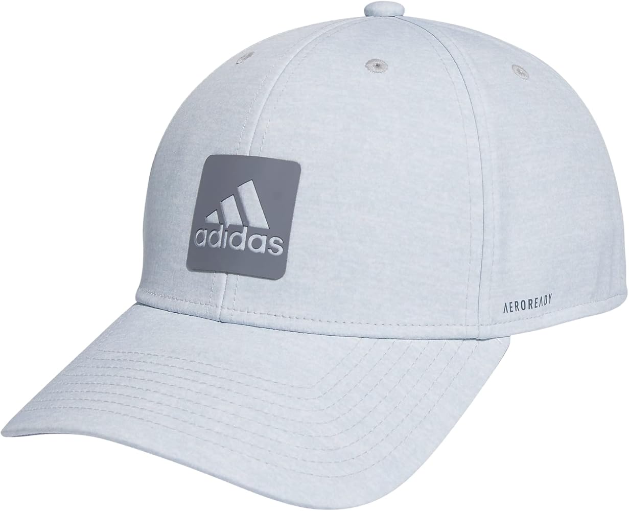 adidas Men's Heathered Structured Stretch Fit Hat