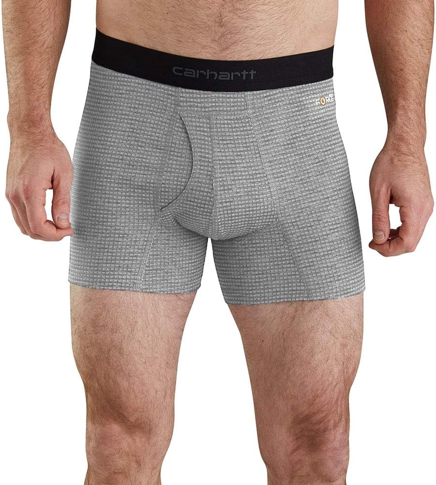 Carhartt Men's Base Force 5-inch Inseam Lightweight Boxer Brief