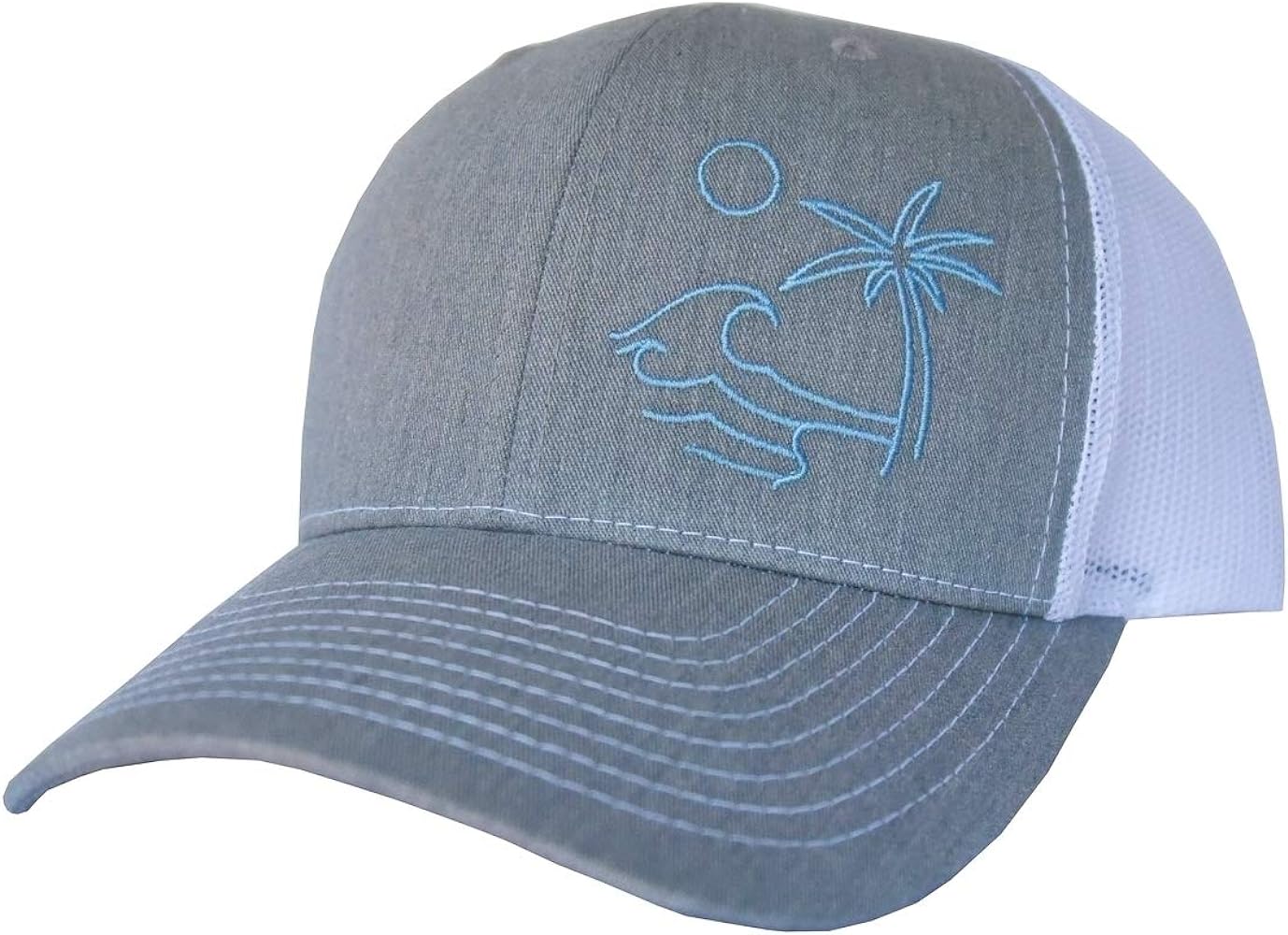 Outdoor Trucker Hat Snapback - Surf Beach Design