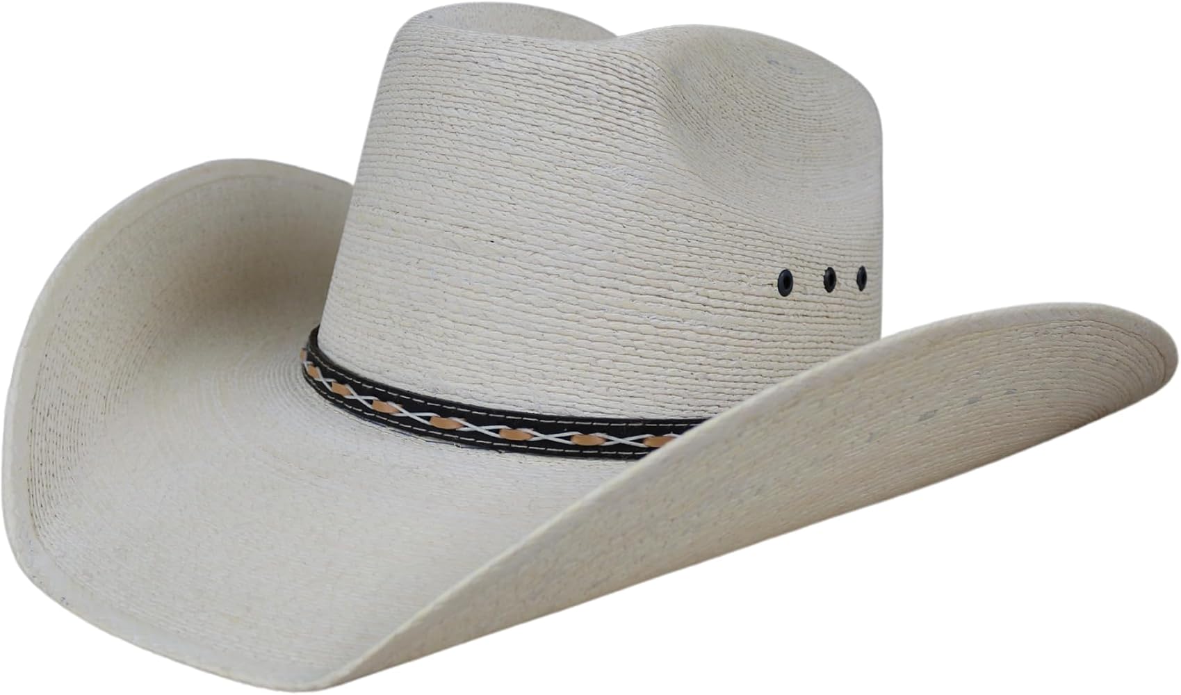 Stetson SSSQRE-7940 Square Eyelets Reg Oval Hat Natural