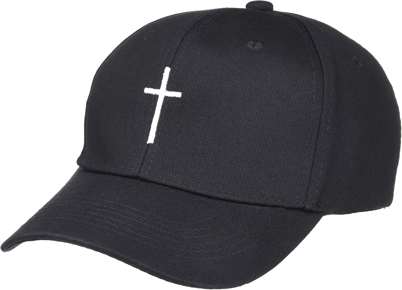 Cross Hats Embroidered Dad Hat Adjustable Structured Baseball Hat for Men and Women