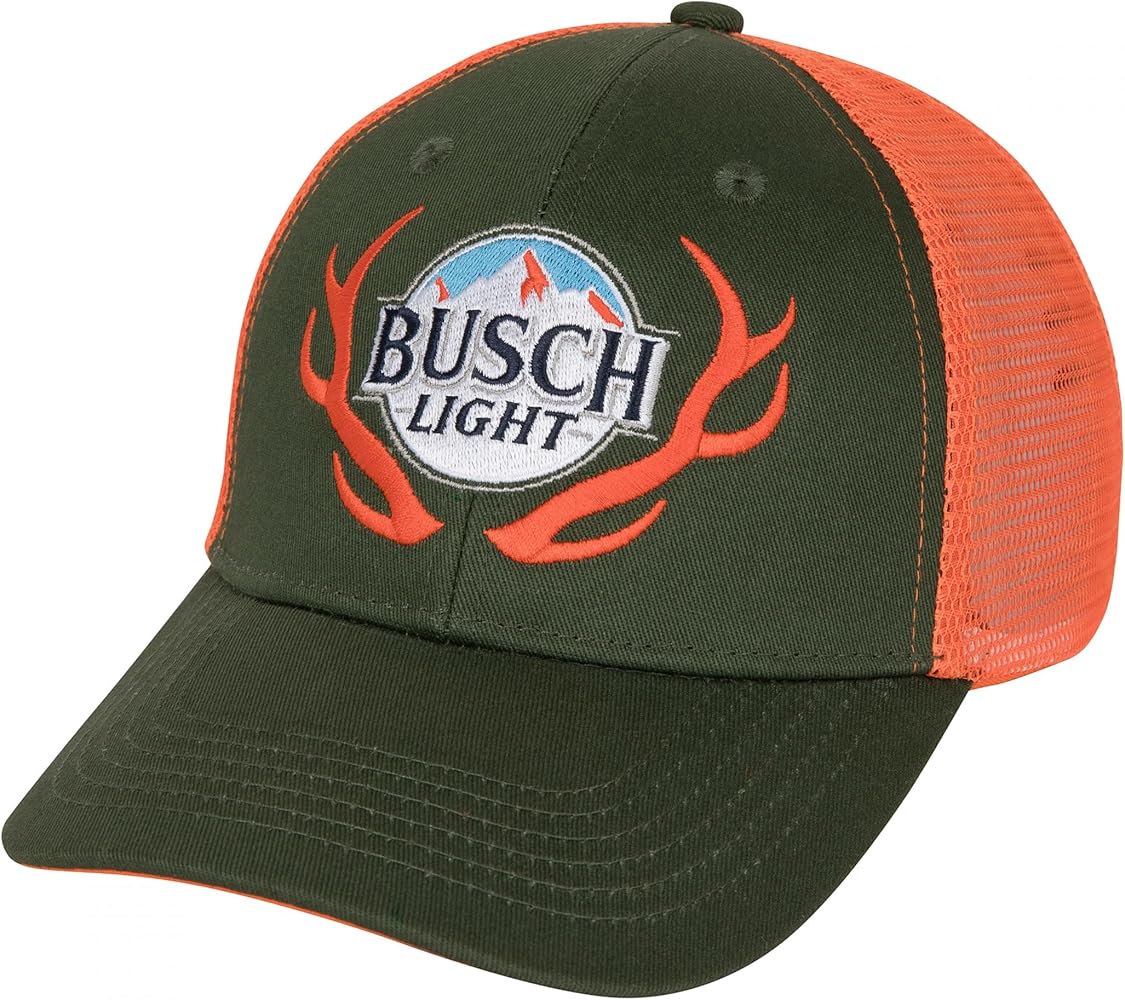 Busch Light Antlers Green Colorway Snapback Cap