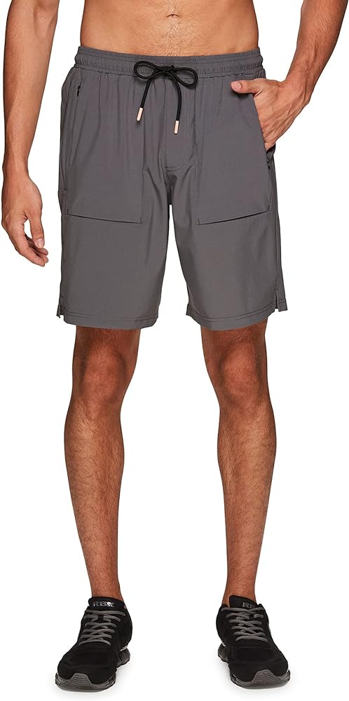 Avalanche Men's 9" Quick Drying Stretch Woven Ripstop Hiking Short with Pockets