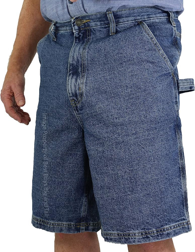 Big & Tall Sizes 42 – 64 Men’s Carpenter Denim Shorts