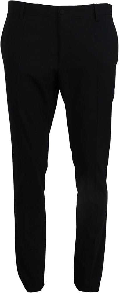 Dolce & Gabbana Blue Wool Stretch Dress Formal Slim Fit Men's Pant