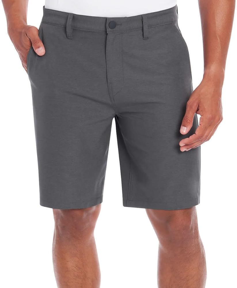 Hurley Men's Phantom Fabric Hybrid Stretch 20" Short, Dark Gray, 38