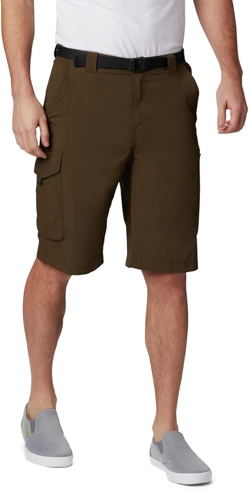 Columbia Men's Silver Ridge cargo short, Olive Green, 32x12