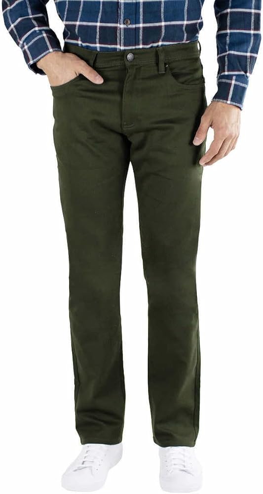 Mens Mid-Weight 5 Pocket Stretch Pant