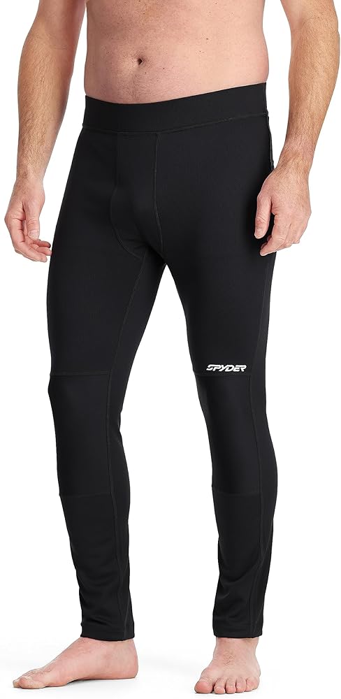 Spyder Men's Charger Baselayer Thermal Underwear Ski Bottoms