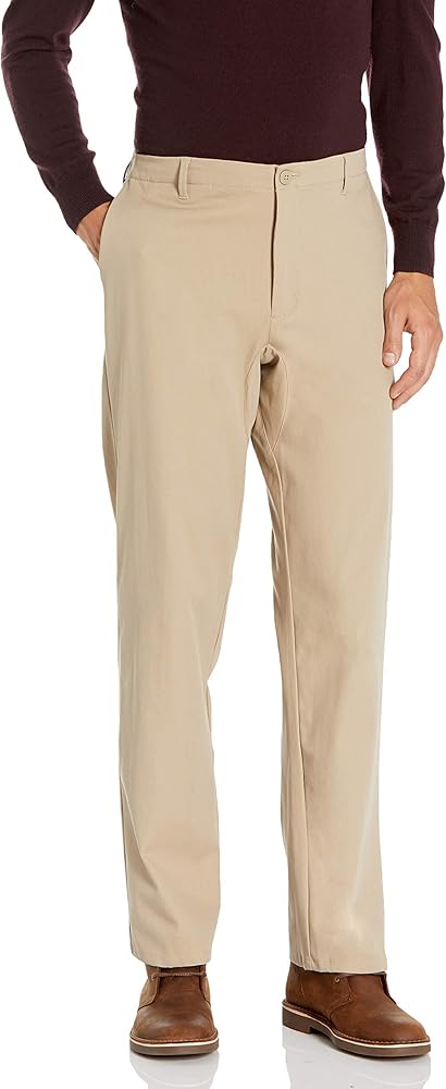 Savane Men's Shield Flat Front Chino Pant