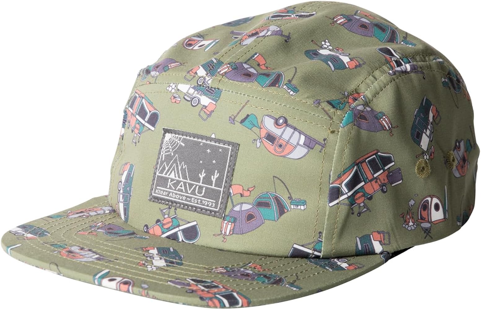 KAVU Tumbler Hat Adjustable Five Panel Cap