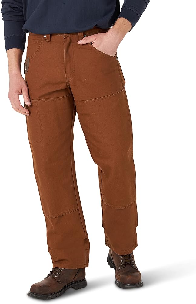 Wrangler Riggs Workwear Men's Tough Layers Relaxed Fit Canvas Pant