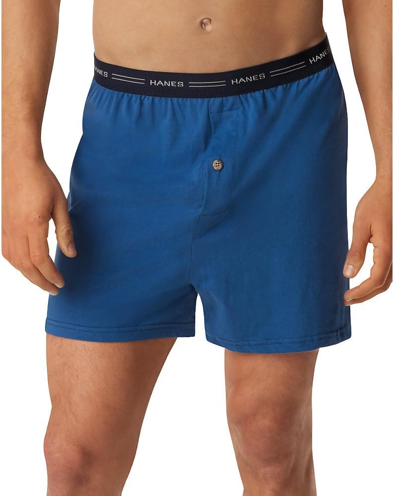 Hanes mens Ultimate Comfortsoft 4-Pack Knit Boxer