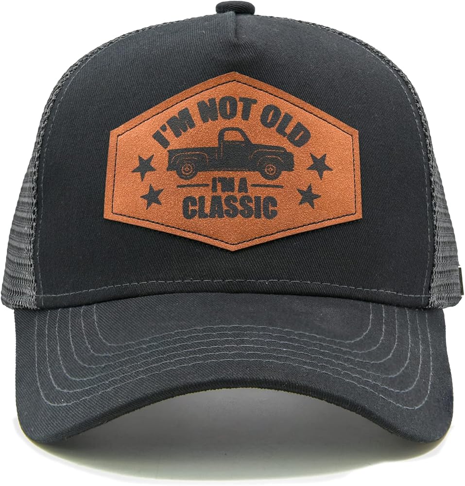 I'm Not Old I'm Classic Hat, Funny Retirement Gifts Hats for Men Women, Adjustable Vintage Retirement Baseball Cap