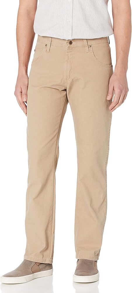 Wrangler Men's Rugged Wear Relaxed Fit Straight Leg Canvas Pant