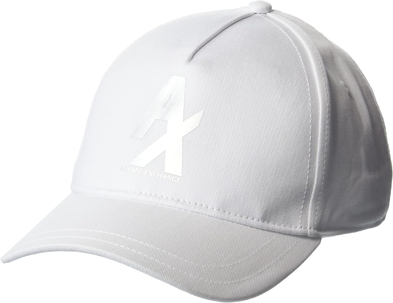 Armani Exchange Men's Silky Logo Design Baseball Hat