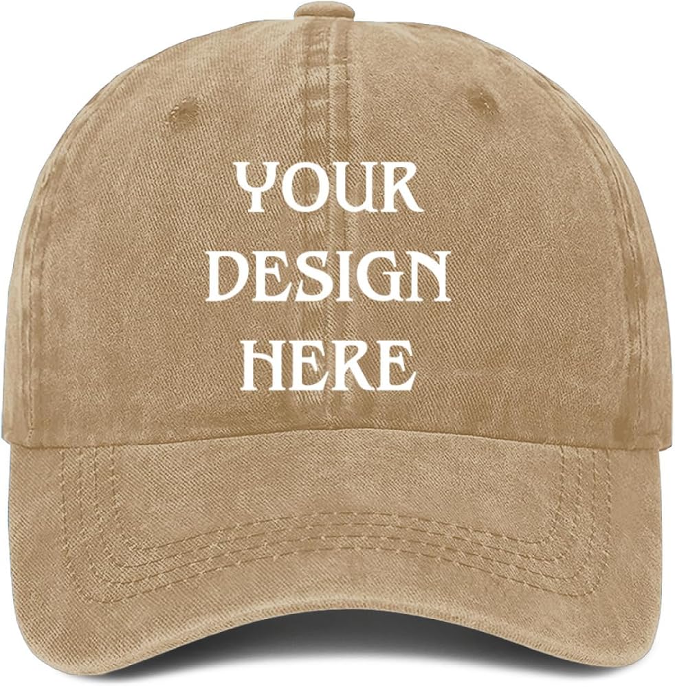 Custom Hat Your Design Here Custom Logo Hat Adjustable Baseball Cap Custom Trucker Hats Unisex Aldult Personalized Hat