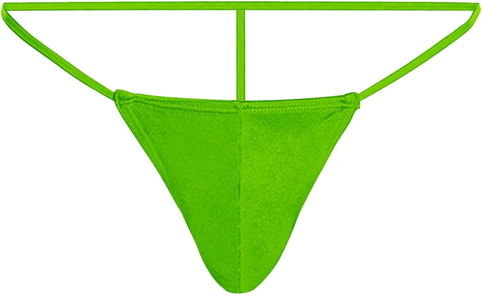 Mens Micro Mesh Stretch Thong T-Back Sexy Underwear Breathable Cotton Relaxed Soft Touch Underwear Green