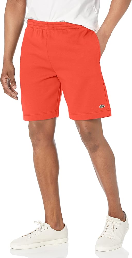 Lacoste Men's Organic Brushed Cotton Fleece Shorts