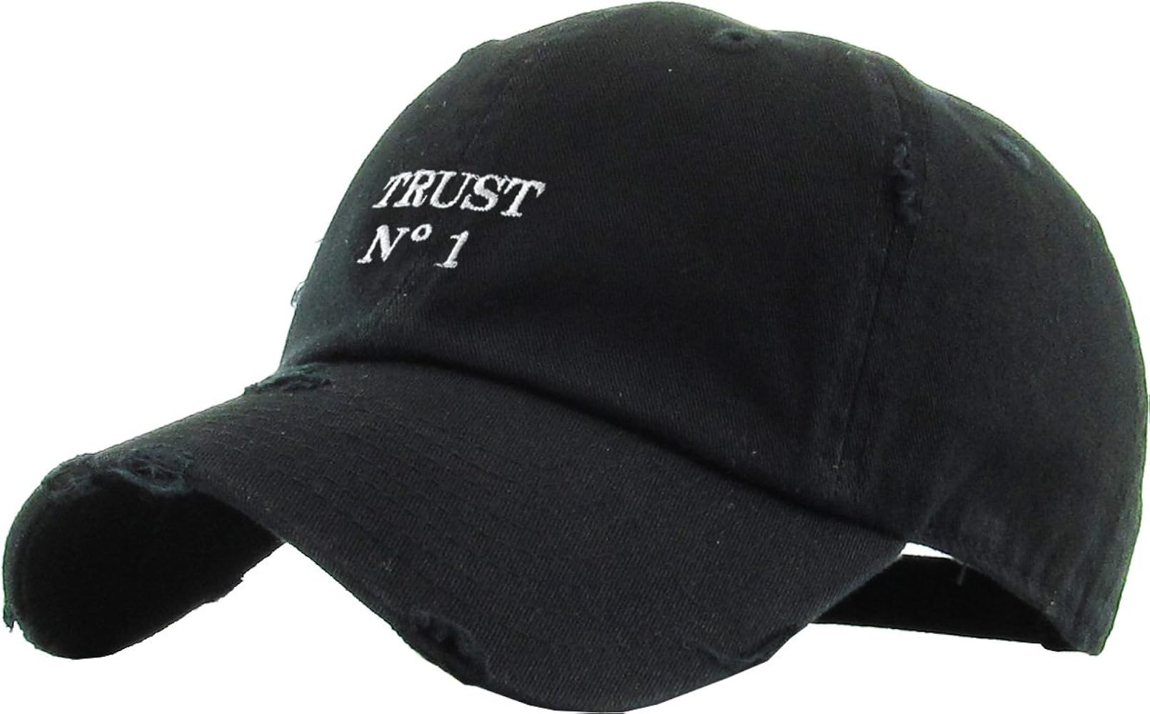 KBETHOS Dad Hat Trust No One Royalty Hustle Vibe Baseball Cap Adjustable Cotton Vintage