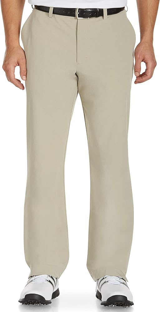 Cutter & Buck Men's Big & Tall Bainbridge Flat Front Unhemmed Pant