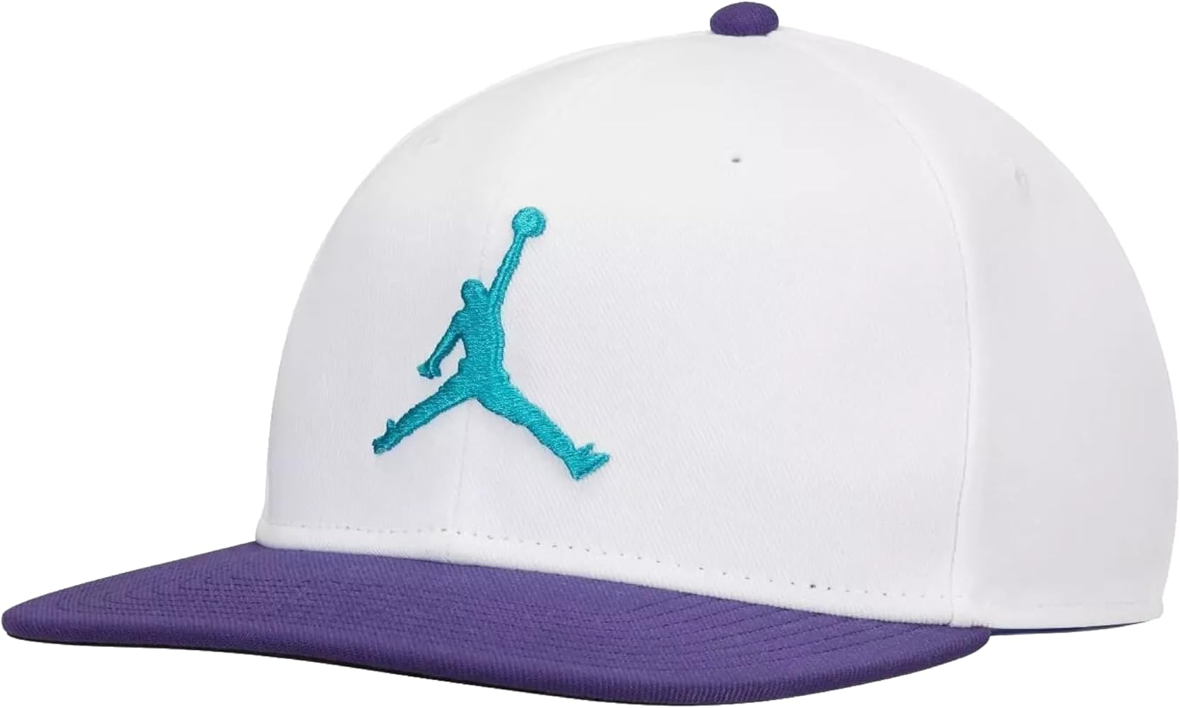 Nike Men's Jordan Jumpman Logo Pro Snapback Adjustable Hat White