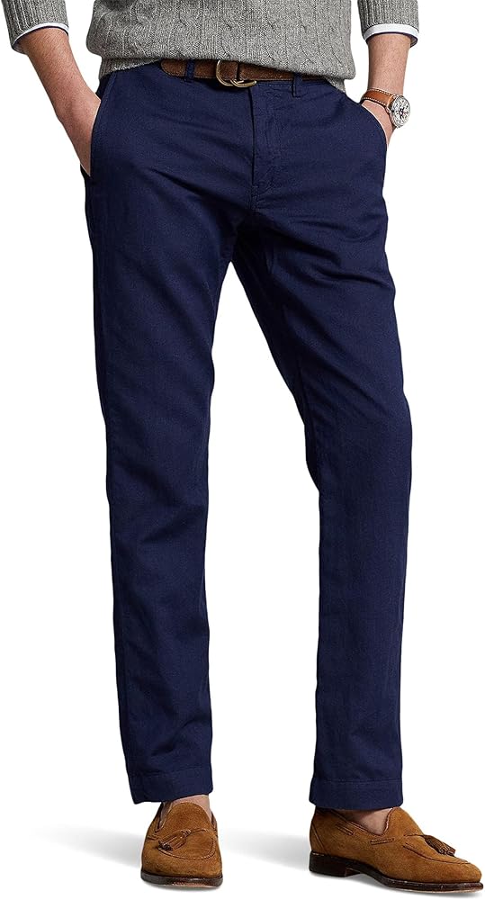 POLO RALPH LAUREN Men's Classic Fit Linen-Blend Pants