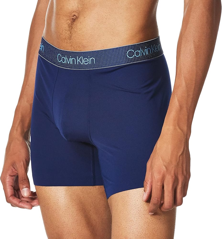 Calvin Klein Men's Boxer Brief, New Navy, M