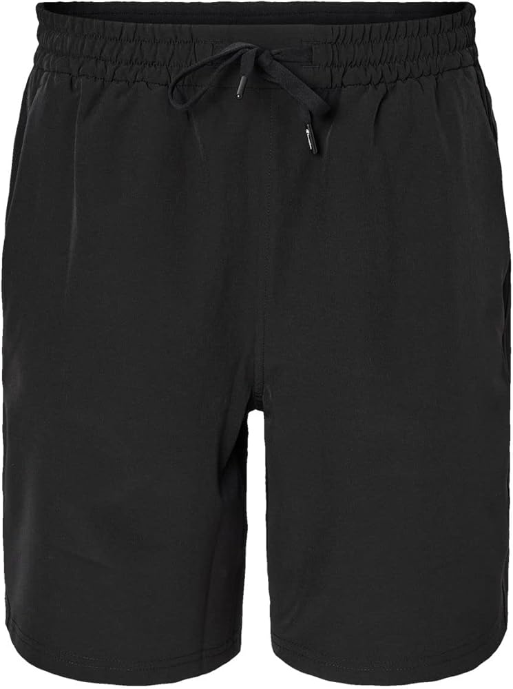 Champion Mens Woven City Sport Shorts, XL, Black