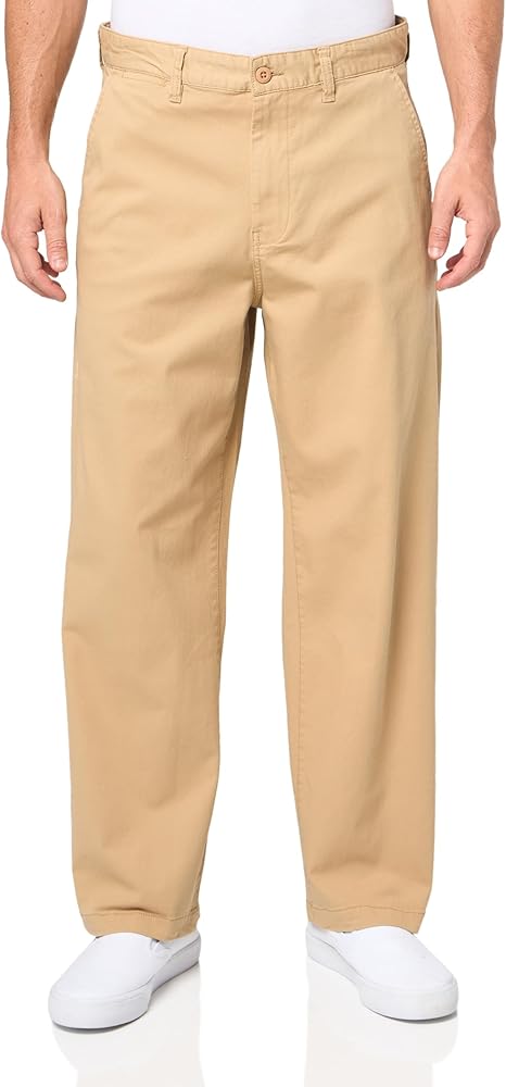 DC Men's Worker Baggy Chino Non-Denim Pants