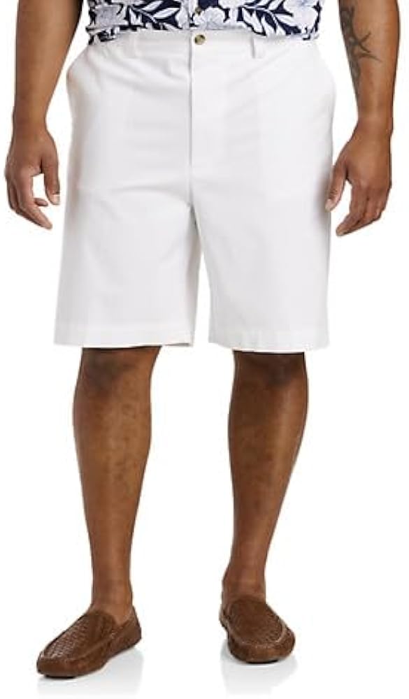 Oak Hill by DXL Men's Big and Tall Comfort Stretch Chino Shorts