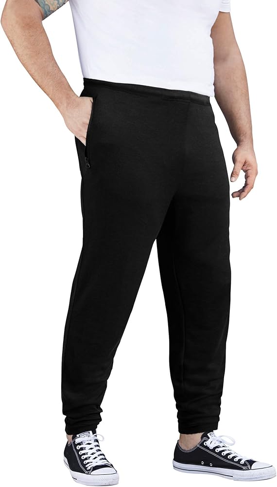 KingSize Men's Big & Tall Jersey Jogger Pants