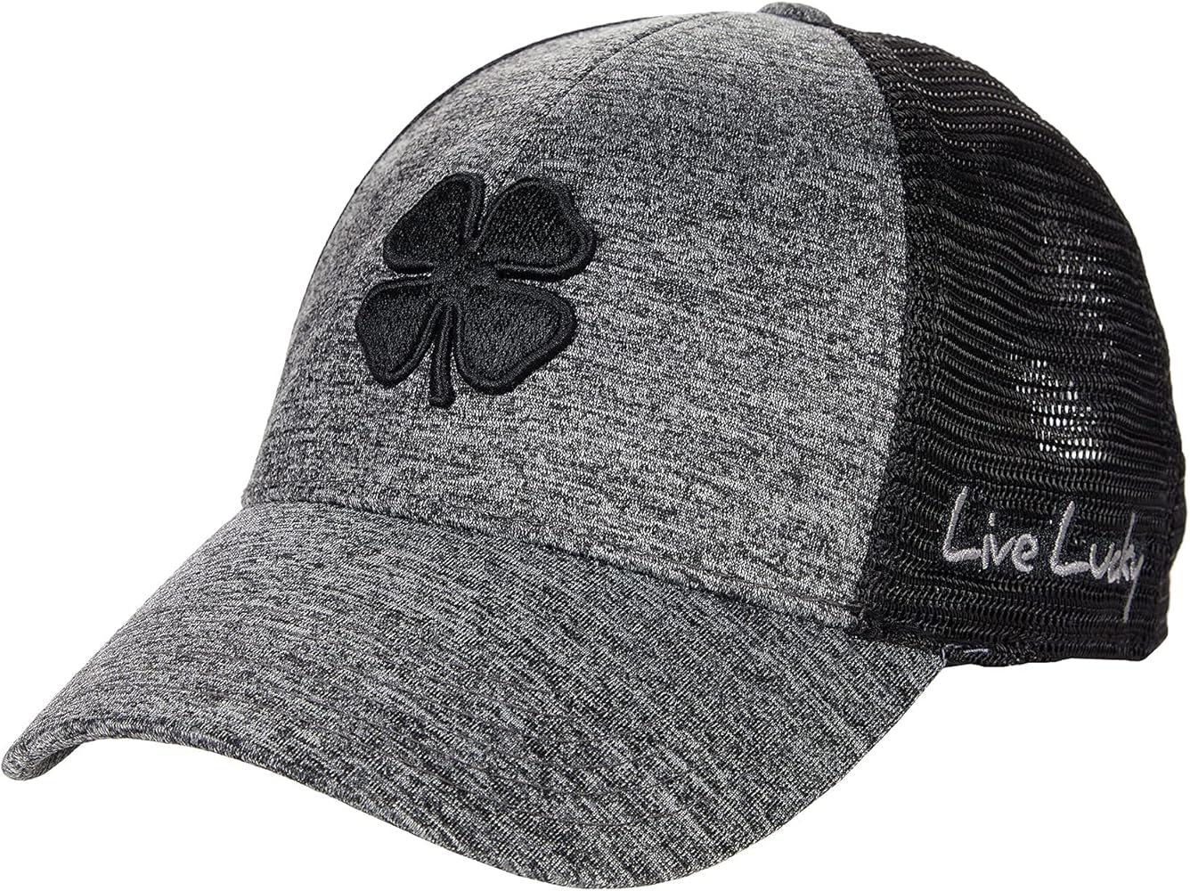 Black Clover Lucky Heather Mesh Grey Hat