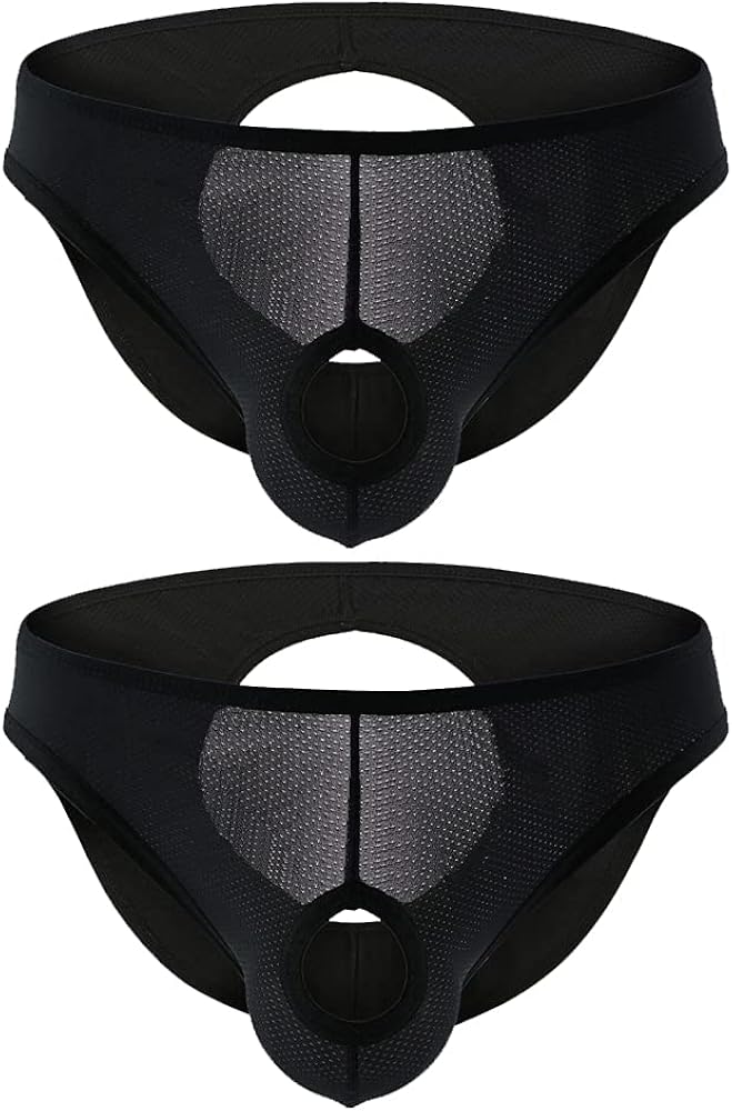 Men's Underwear Sexy Mesh Briefs