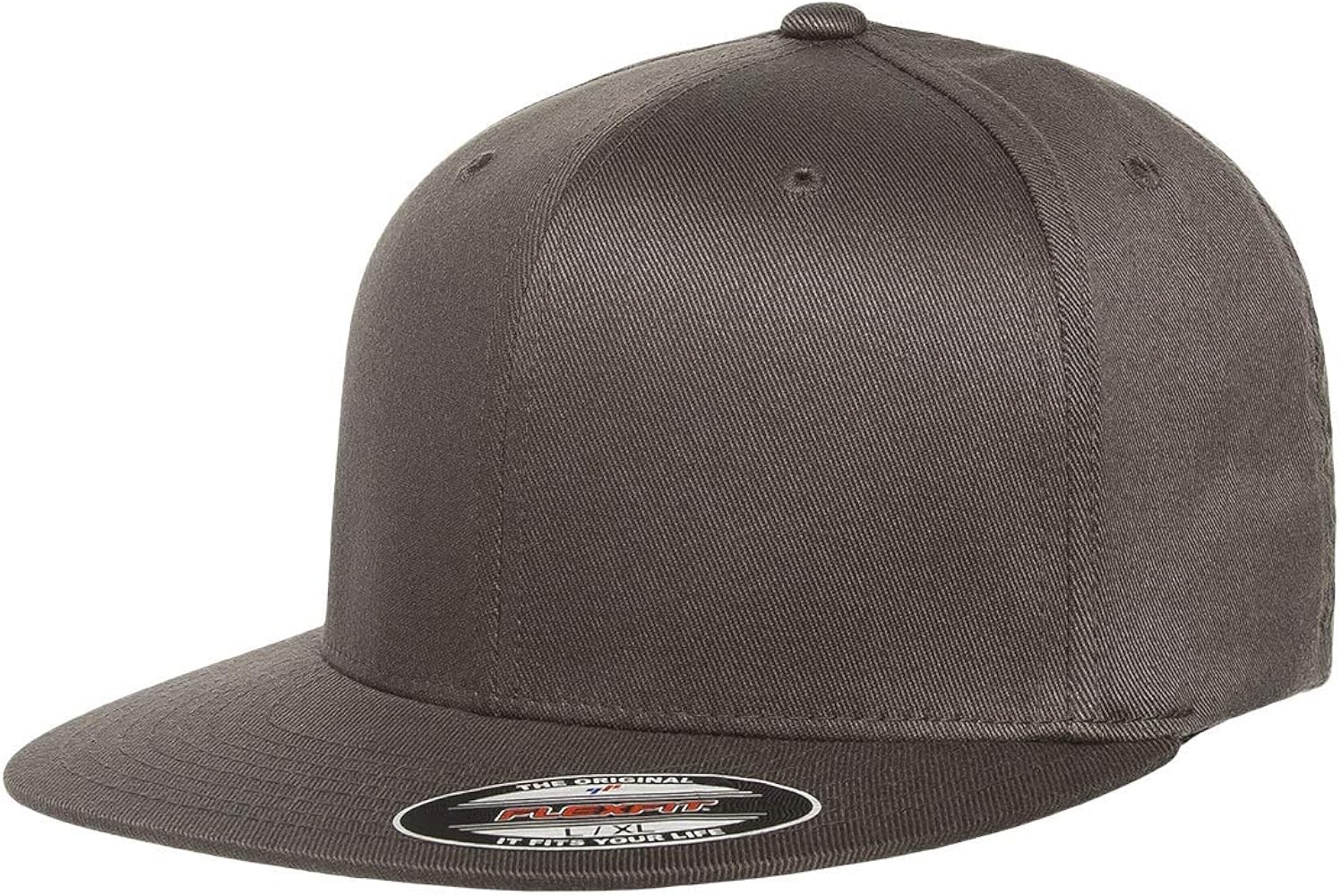 Flexfit Men's On Field Pro-Baseball Cap, Dark Grey, Large-X-Large