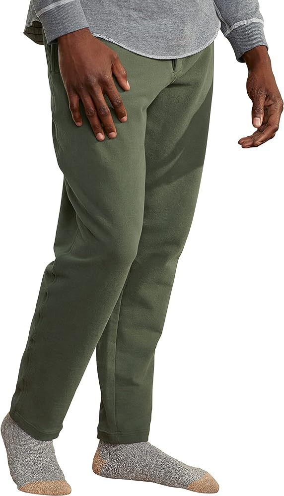 UpWest Men's Button Fly Knit Pant