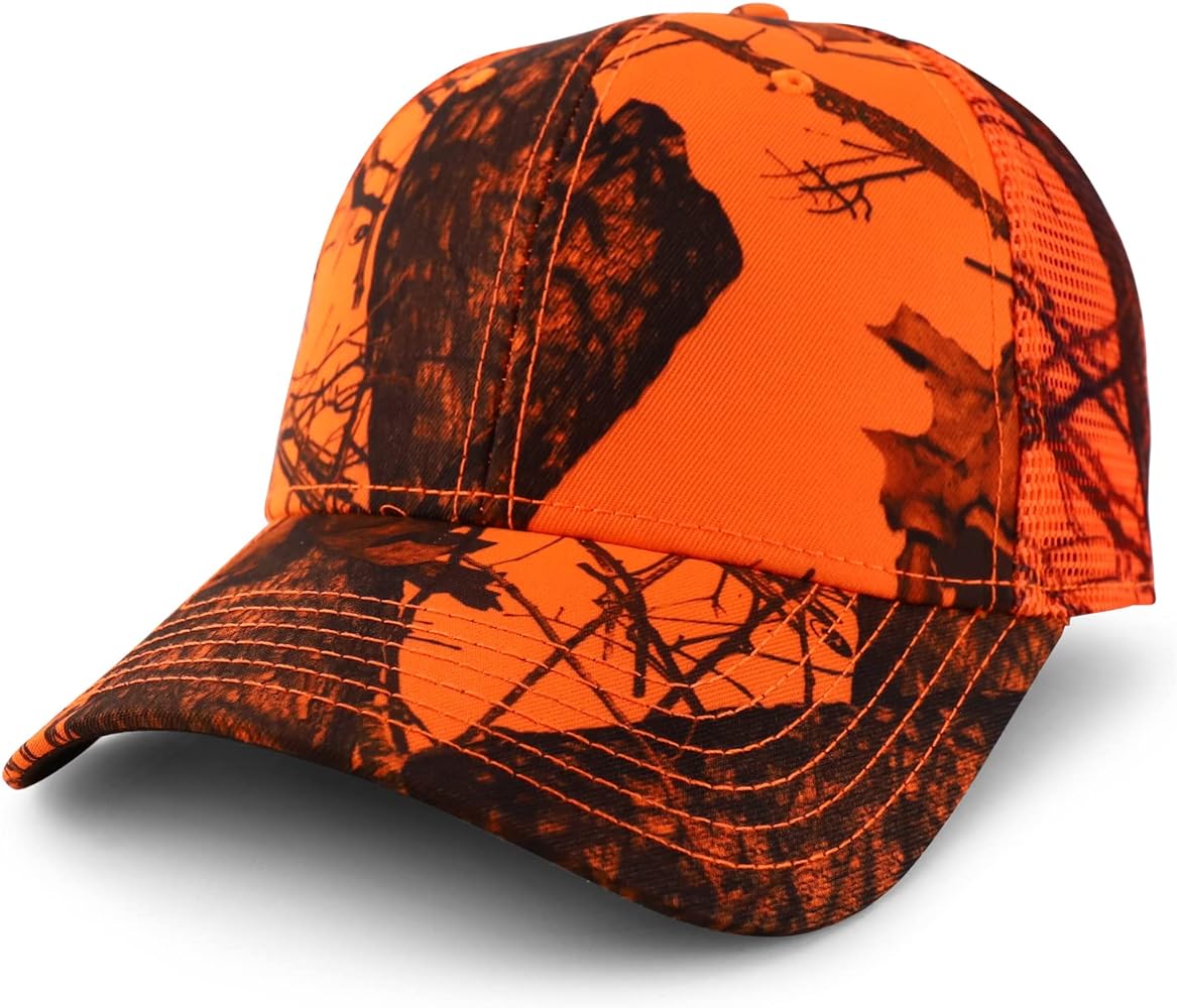 XXL Oversize Hunting Camouflage Outdoor Structured Trucker Cap