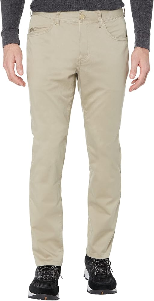 Rhone Men's Everyday Five Pocket Pant, Stretch Twill Fabric, (Khaki, 33W x 33L)