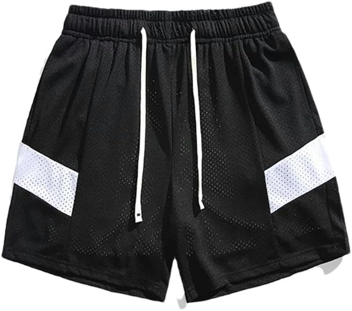 shorts men running training fitness sports American loose over The knee casual pants