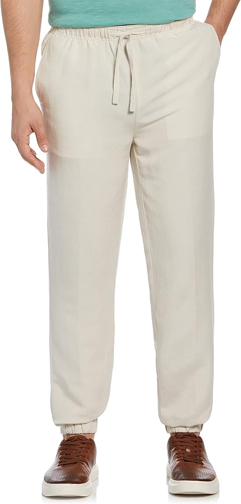 Cubavera Men's L/V Pull on Dstring Jogger Drawstring Pant