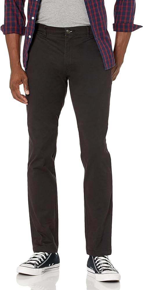 Amazon Essentials Men's Skinny-Fit Washed Comfort Stretch Chino Pant (Previously Goodthreads)