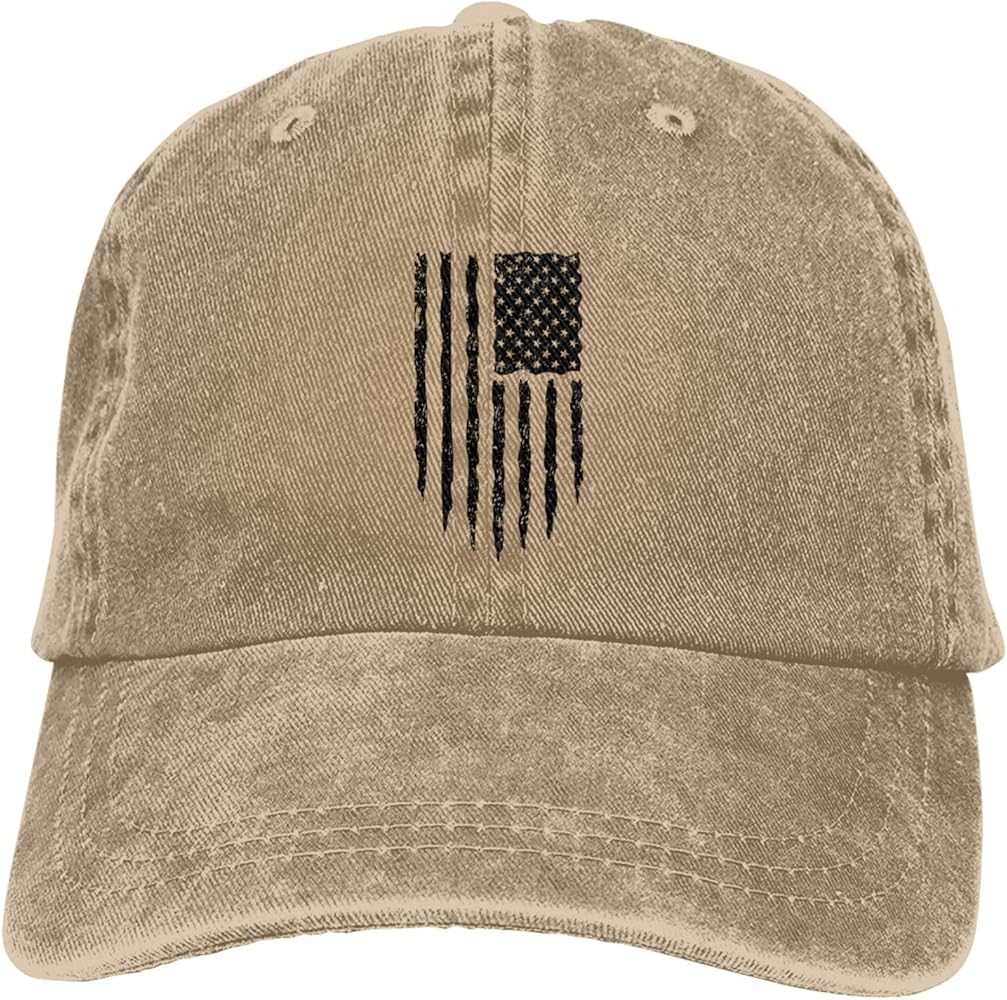 Golf American Flag Father's Day Baseball Cap Golf Dad Hat Adjustable Original Classic Low Profile Cotton Hat Men Women