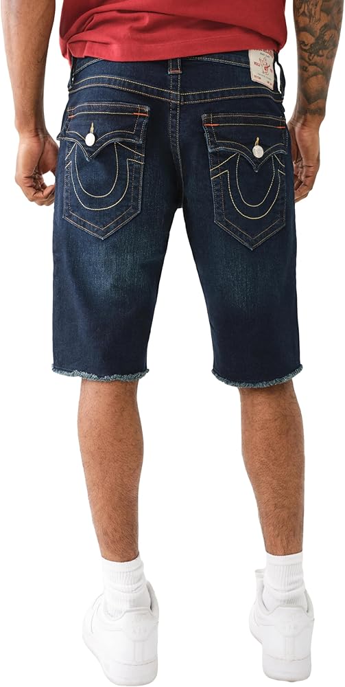 True Religion Men's Ricky Sn Flap 1/2" Short