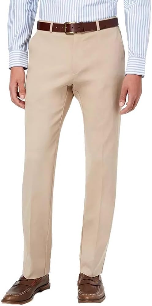 Adam Baker Men's Slim-Fit Flat-Front Dress Pants - Available in Many Sizes & Colors