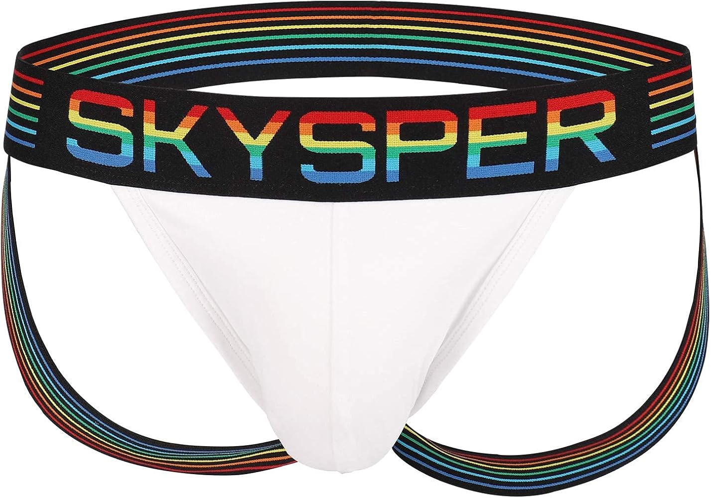 SKYSPER Mens Jockstrap Underwear Jock Straps Male Athletic Supporters for Men