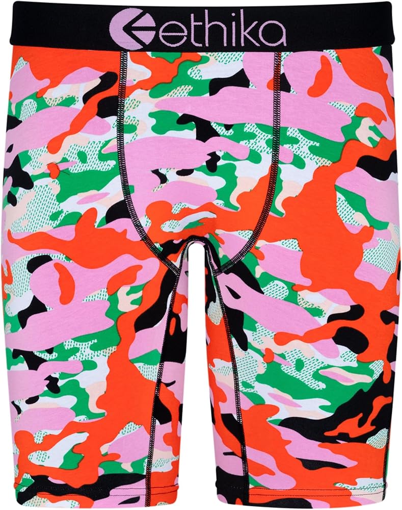 Ethika Mens Staple Boxer Brief | Tear Drop Camo