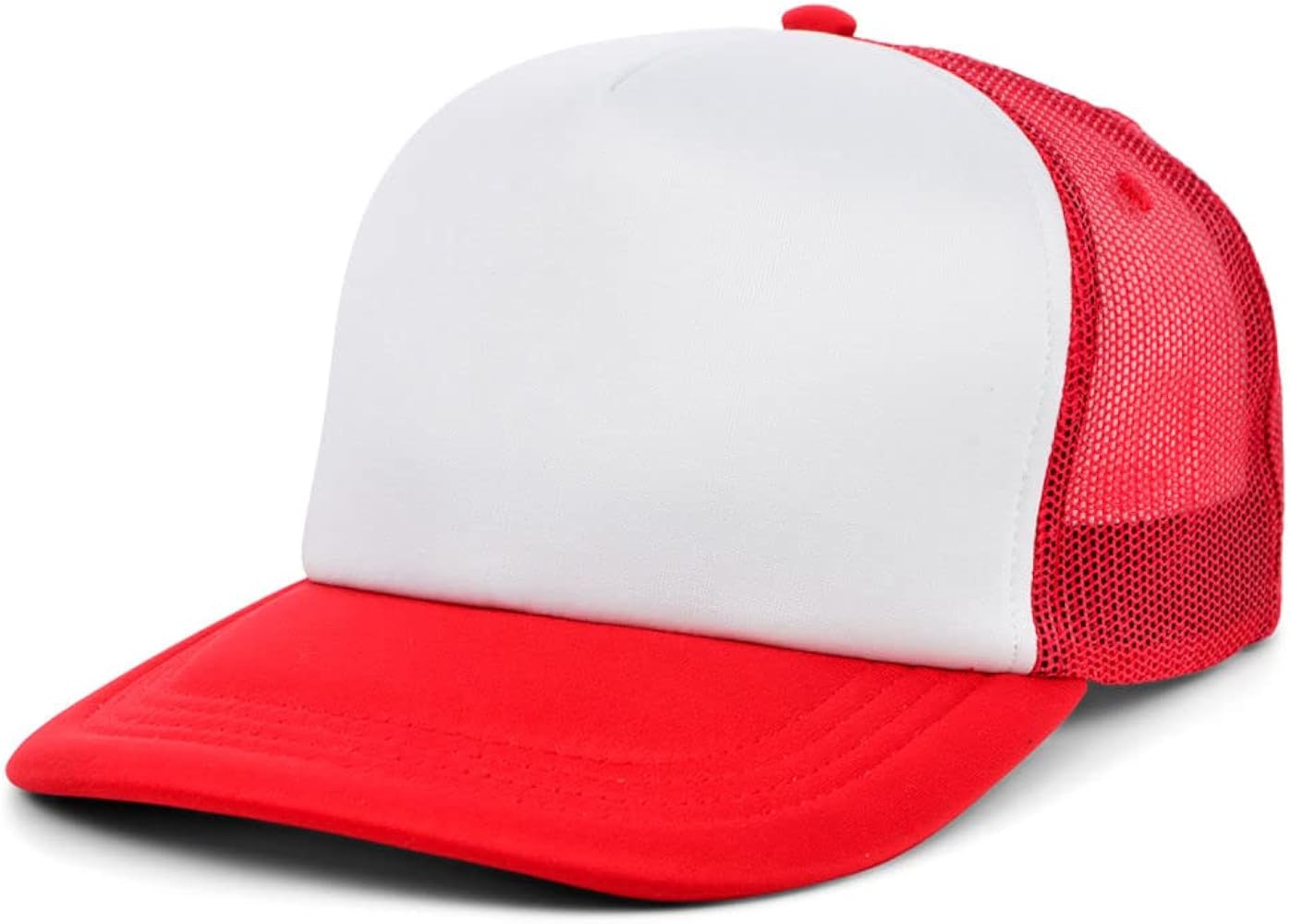 Lids Blank Basic Foam Trucker Adjustable Snapback Hat