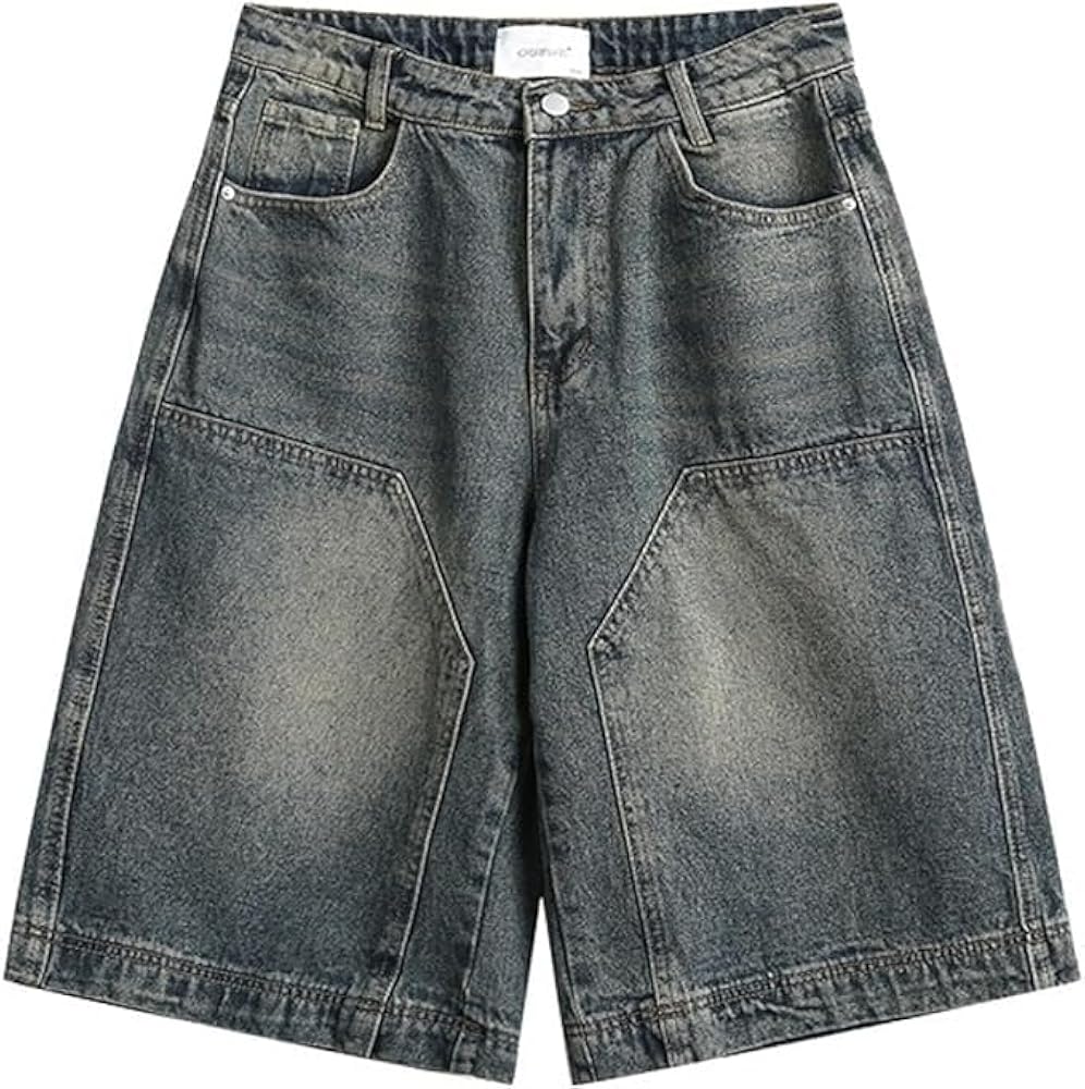 Streetwear Jorts Baggy Jorts Summer Jorts Y2K Jean Shorts Vintage Jean Shorts Acid Wash Jean Shorts Fashion Jorts