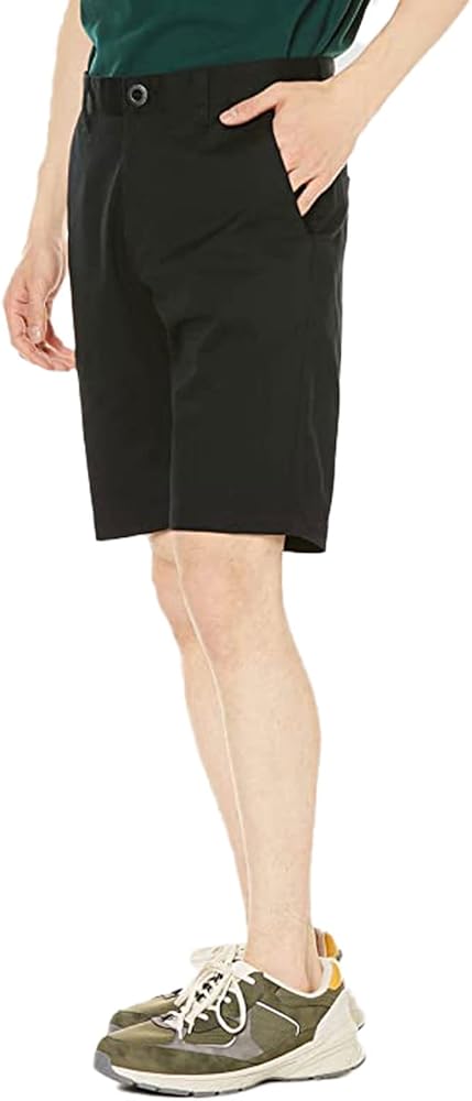 Volcom Men's Frickin Modern Stretch Chino Shorts Black